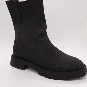 Bar III Womens Tikka Rubber Work Ankle Boots